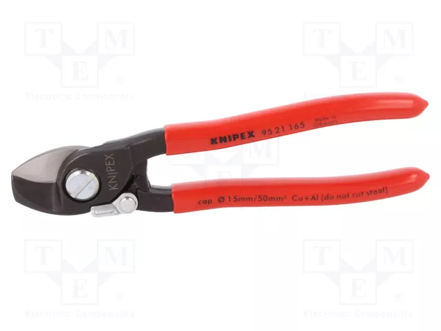 KNIPEX Alicates de corte lateral con muelle de retorno, 165 mm
