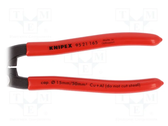 KNIPEX Alicates de corte lateral con muelle de retorno, 165 mm