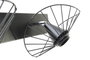 DKD Home Decor Lámpara Aplique Metal Negro 50x21x16cm