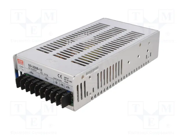MEAN WELL SD-200B-12 Convertidor DC/DC 200,4W 12VDC