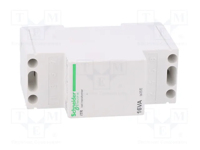 SCHNEIDER ELECTRIC Transformador de red ACTI9 16VA 230VAC 8V/12V para raíl DIN