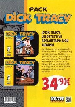 Dolmen Editorial Pack Dick Tracy 1947-1948 y 1948-1949