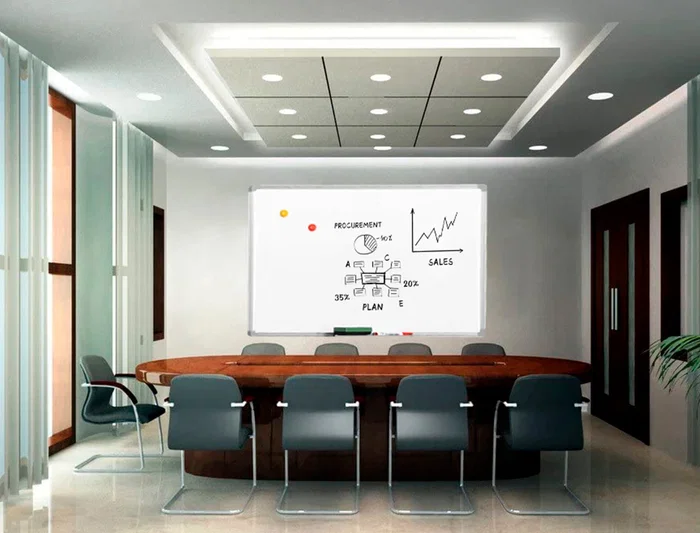 Q-connect Pizarra Blanca Magnética Lacada con Marco de Aluminio 120x90 cm Q-connect Pizarra Blanca Magnética Lacada con Marco de Aluminio 120x90 cm