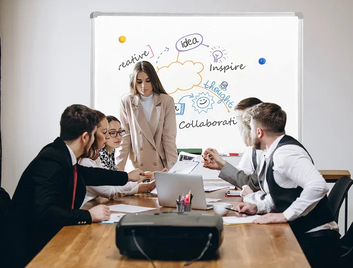 Q-connect Pizarra Blanca Magnética Lacada con Marco de Aluminio 120x90 cm Q-connect Pizarra Blanca Magnética Lacada con Marco de Aluminio 120x90 cm