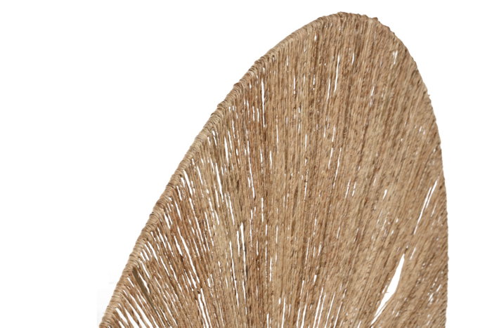 DKD Home Decor Decoración de Pared Yute y Metal Natural 110x55 cm DKD Home Decor Decoración de Pared Yute y Metal Natural 110x55 cm