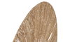 DKD Home Decor Decoración de Pared Yute y Metal Natural 110x55 cm