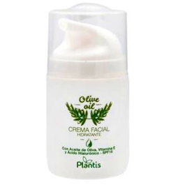 PLANTIS Crema Facial de Oliva Hidratante SPF15 50 ml