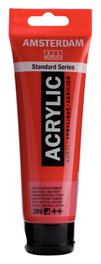 Amsterdam Standard Series Color Acrílico Rojo Naftol Oscuro 399 de 120 ml