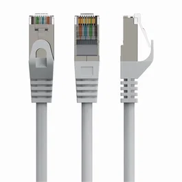 Gembird PP6-30M Cable de Red Ethernet CAT6 F/UTP (FTP) Blindado AWG26, 30 Metros, Color Gris, Conectores RJ-45