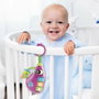 Lisciani Giochi Berenjena - Sonajero Electrónico Carotina Baby con Melodías y Mordedores