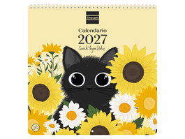 Finocam Calendario de Pared Art 2027 Sara Meyer-Delius 300x300 mm
