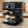 Krups Authentic XP381810 Cafetera Espresso Semi-automática Negra