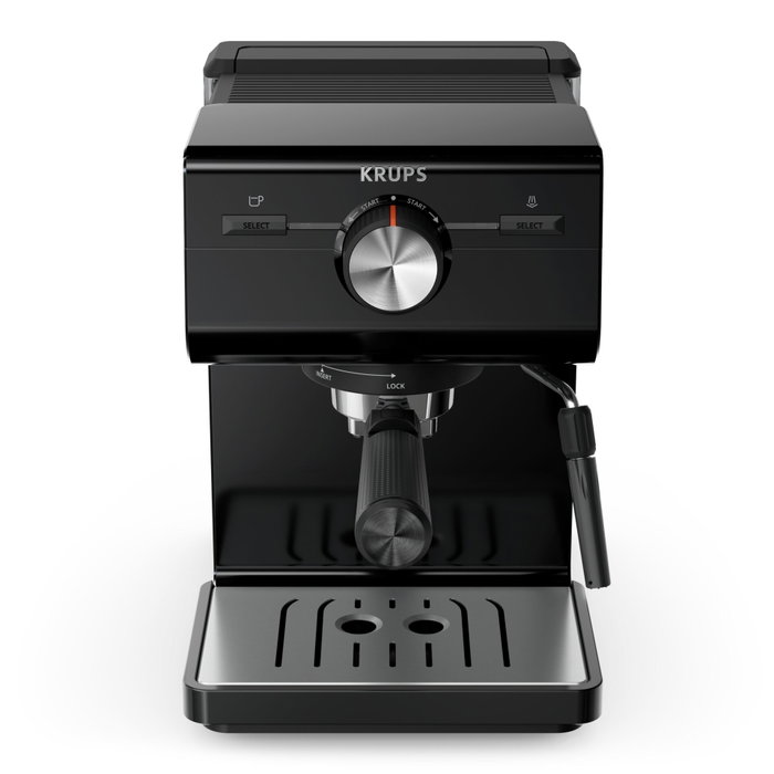 Krups Authentic XP381810 Cafetera Espresso Semi-automática Negra Krups Authentic XP381810 Cafetera Espresso Semi-automática Negra