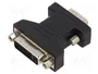 DeLOCK 65017 Adaptador DVI-I Macho a VGA 15 Pines Hembra Negra