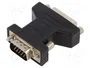 DeLOCK 65017 Adaptador DVI-I Macho a VGA 15 Pines Hembra Negra