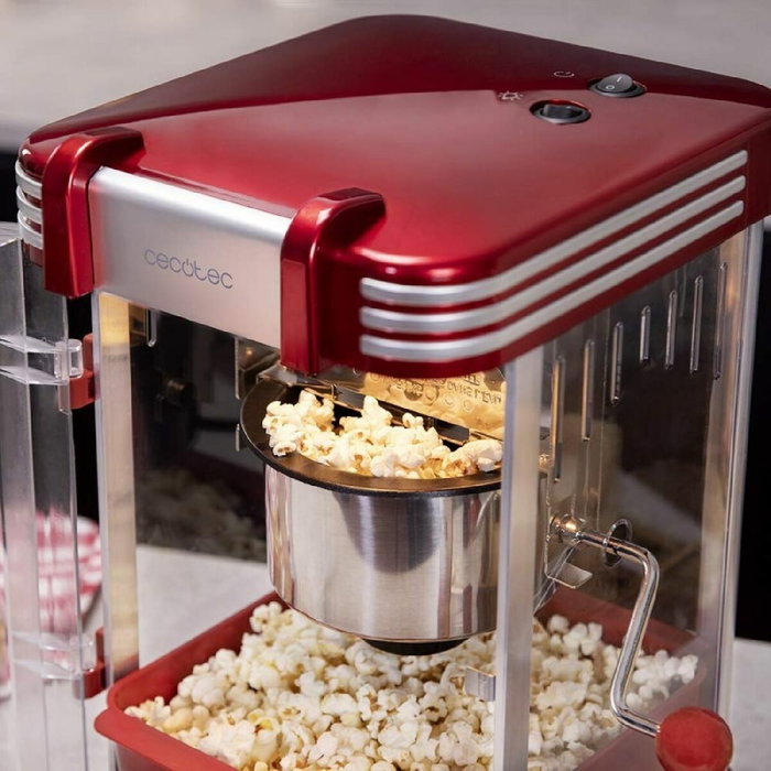 Máquina de palomitas Cecotec Fun&Taste P’Corn Classic 300 W Rojo Máquina de palomitas Cecotec Fun&Taste P’Corn Classic 300 W Rojo