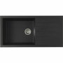 Stradour Fregadero CUBE 1 bandeja Negro Paillette 100 x 50 cm