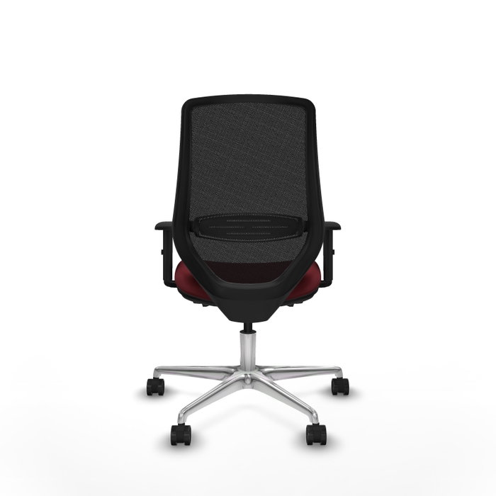 PIQUERAS Y CRESPO Silla de oficina Mardos con mecanismo Sincro/Traslack Granate y Negro PIQUERAS Y CRESPO Silla de oficina Mardos con mecanismo Sincro/Traslack Granate y Negro