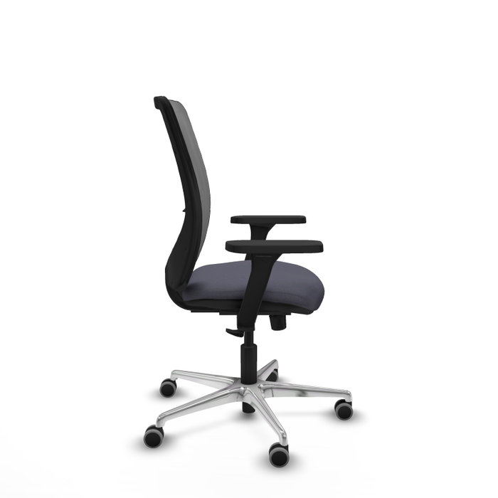 PIQUERAS Y CRESPO Silla de oficina Zulema con mecanismo Sincro, Brazos 3D y Malla Gris PIQUERAS Y CRESPO Silla de oficina Zulema con mecanismo Sincro, Brazos 3D y Malla Gris