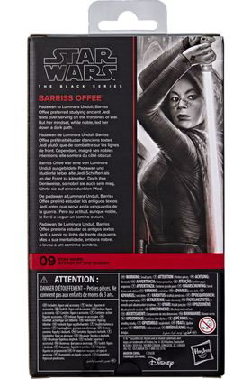 Hasbro Star Wars The Black Series Figura Barriss Offee 15 cm