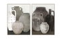 DKD Home Decor Cuadro Lienzo PS 90x4x120 Jarrones Surtido de 2 Piezas