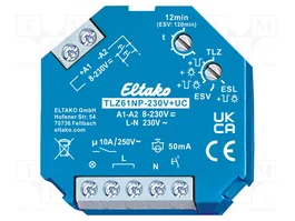 Eltako TLZ61NP-230V+UC Temporizador para luces de escalera 1S (V)
