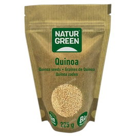 Naturgreen Quinoa Bio 225g - Cereal sin Gluten, Proteico, Cultivo Ecológico
