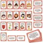 Lisciani Giochi LIS8008324110063 Juego de Cartas para la Gestión de Emociones - Juego Educativo Habilidades para la Vida - Tarjetas Ilustradas