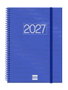 Finocam Agenda Anual 2027 Espiral Basic Azul