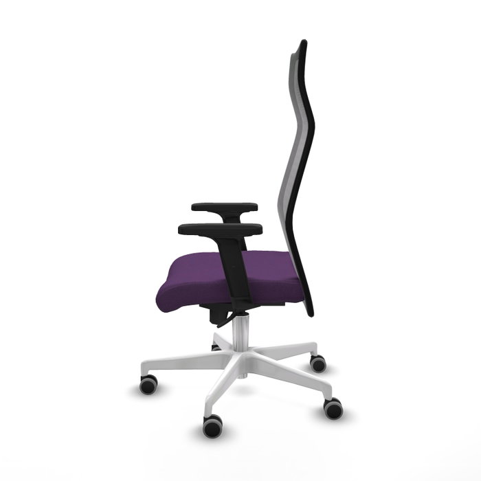 PIQUERAS Y CRESPO Sillón Albacete Mecanismo Sincro Morado y Negro PIQUERAS Y CRESPO Sillón Albacete Mecanismo Sincro Morado y Negro