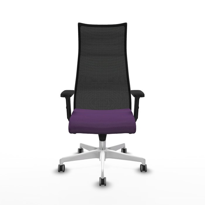 PIQUERAS Y CRESPO Sillón Albacete Mecanismo Sincro Morado y Negro PIQUERAS Y CRESPO Sillón Albacete Mecanismo Sincro Morado y Negro