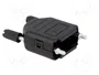 HARTING Carcasa para conectores D-Sub 9pin y HD 15pin