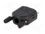 HARTING Carcasa para conectores D-Sub 9pin y HD 15pin