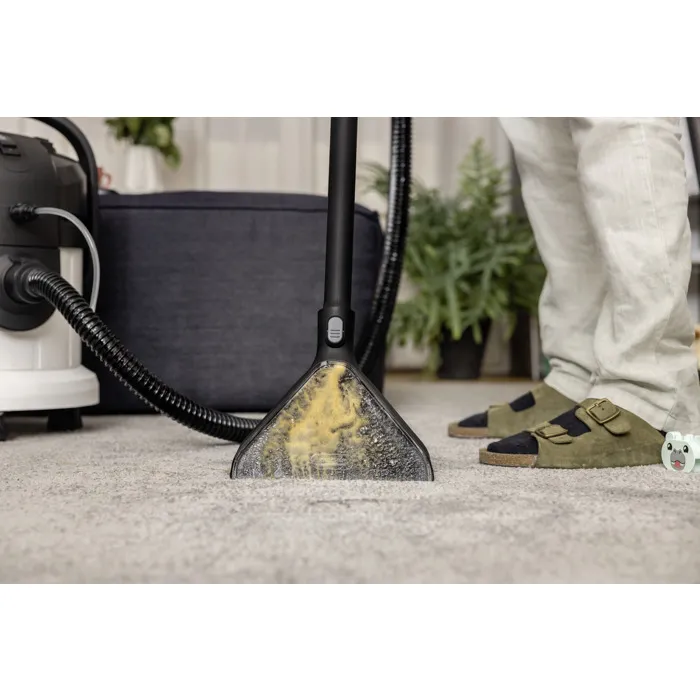 Karcher Aspiradora SE 4 Inyector Extractor 1000W Doble Depósito 2x4L Quitamanchas Alfombras