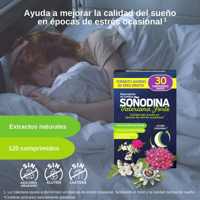 ANGELINI Soñodina Valeriana Forte, 120 Comprimidos