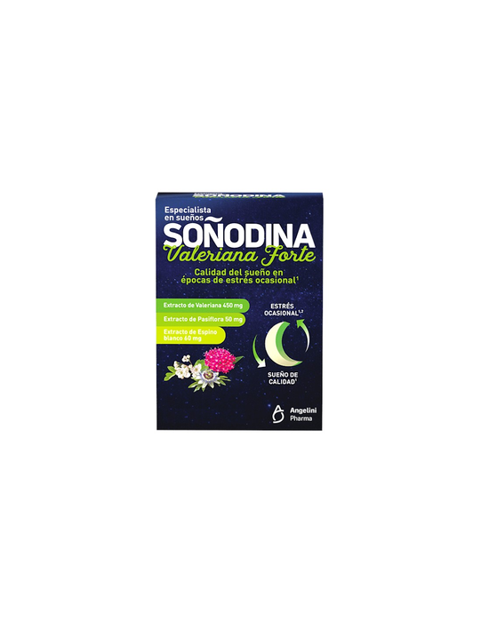 ANGELINI Soñodina Forte con Valeriana, 120 Comprimidos ANGELINI Soñodina Forte con Valeriana, 120 Comprimidos
