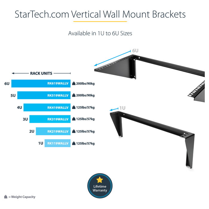Rack Startech RK319WALLV Vertical