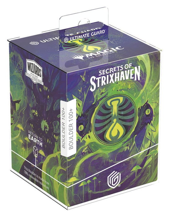 Ultimate Guard RTE Boulder 100+ Magic: The Gathering "Secrets of Strixhaven" - Witherbloom Ultimate Guard RTE Boulder 100+ Magic: The Gathering "Secrets of Strixhaven" - Witherbloom