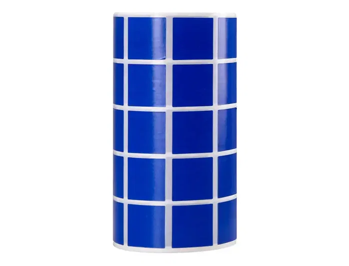 Liderpapel Gomets Autoadhesivo Cuadrado 20x20 mm Azul Rollo 2000 Unidades Caja Carton