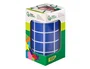 Liderpapel Gomets Autoadhesivo Cuadrado 20x20 mm Azul Rollo 2000 Unidades Caja Carton