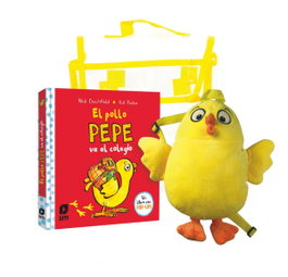 SM Pack El pollo Pepe va al colegio + Mochila