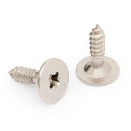 ITALIANA FERRAMENTA Placa Metal Rosca Madera Pozidriv Niquel Para Cierre Magnético