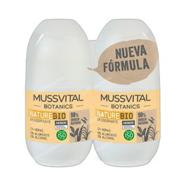 Mussvital Botanics Deo Nature Desodorante 75ml x2