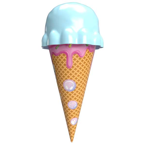 Bizak Helado Sorpresa Unicorns con 12 Unicornios y Accesorios Sorpresa en su Interior Pack 6 Piezas