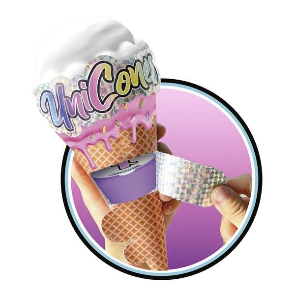 Bizak Helado Sorpresa Unicorns con 12 Unicornios y Accesorios Sorpresa en su Interior Pack 6 Piezas