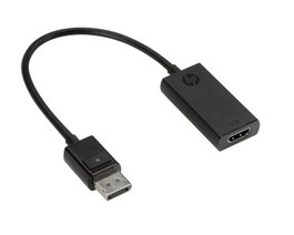 HP Adaptador DisplayPort a HDMI, 4K 60Hz, Macho a Hembra, Negro, Convierte Salida DisplayPort para HP Desktop