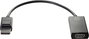 HP Adaptador DisplayPort a HDMI True 4K, Negro