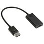HP Adaptador DisplayPort a HDMI True 4K, Negro