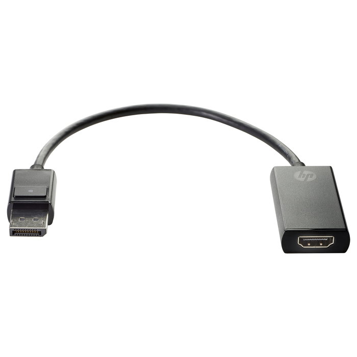 HP Adaptador DisplayPort a HDMI True 4K, Negro HP Adaptador DisplayPort a HDMI True 4K, Negro