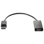HP Adaptador DisplayPort a HDMI True 4K, Negro